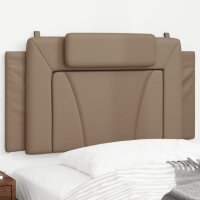vidaXL Kopfteil-Kissen Cappuccino-Braun 100 cm Kunstleder
