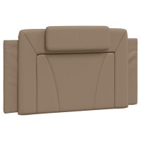 vidaXL Kopfteil-Kissen Cappuccino-Braun 100 cm Kunstleder
