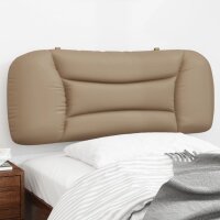 vidaXL Kopfteil-Kissen Cappuccino-Braun 100 cm Kunstleder