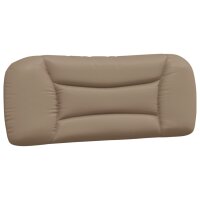 vidaXL Kopfteil-Kissen Cappuccino-Braun 100 cm Kunstleder