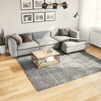 vidaXL Teppich Shaggy Hochflor Modern Grün 240x240 cm