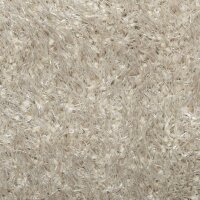 vidaXL Teppich ISTAN Hochflor Gl&auml;nzend Beige 80x150 cm