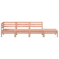 vidaXL Gartensofa 4-Sitzer Massivholz Douglasie