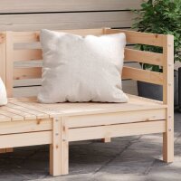 vidaXL Garten-Ecksofa Massivholz Kiefer