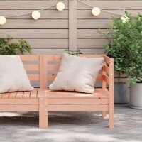 vidaXL Garten-Ecksofa Massivholz Douglasie