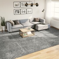 vidaXL Teppich Shaggy Hochflor Modern Grün 300x400 cm