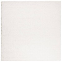 vidaXL Teppich Shaggy Hochflor Modern Creme 200x200 cm