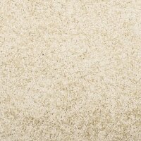 vidaXL Teppich Shaggy Hochflor Modern Golden &Oslash; 200 cm