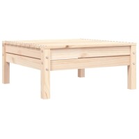 vidaXL Gartensofa 3-Sitzer Massivholz Kiefer