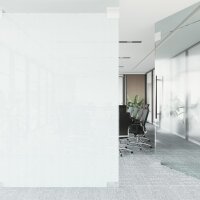 vidaXL Fensterfolie Matt Streifen-Design 60x500 cm PVC
