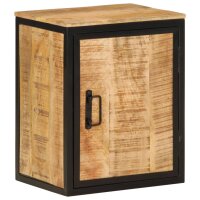 vidaXL Badschrank 40x30x50 cm Massivholz Mango und Eisen