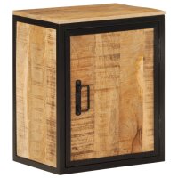 vidaXL Badschrank 40x30x50 cm Massivholz Mango und Eisen