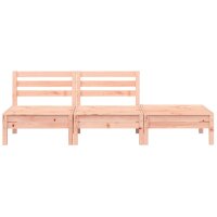 vidaXL Gartensofa 3-Sitzer Massivholz Douglasie