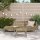 vidaXL Gartensofa 3-Sitzer Kiefernholz Imprägniert