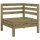 vidaXL Gartensofa 3-Sitzer Kiefernholz Imprägniert