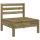 vidaXL Gartensofa 3-Sitzer Kiefernholz Imprägniert