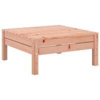 vidaXL Gartensofa 3-Sitzer mit Hocker Massivholz Douglasie