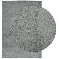 vidaXL Teppich Shaggy Hochflor Modern Gr&uuml;n 160x230 cm