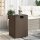 vidaXL Propan-Tank-Verstecktisch Braun 40x40x60 cm Poly Rattan