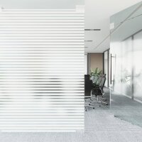 vidaXL Fensterfolie Matt Jalousien-Muster 90x500 cm PVC
