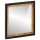 vidaXL Badspiegel 55x1x60 cm Glas und Massivholz Mango