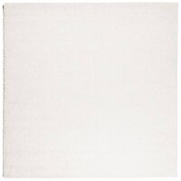 vidaXL Teppich Shaggy Hochflor Modern Creme 240x240 cm