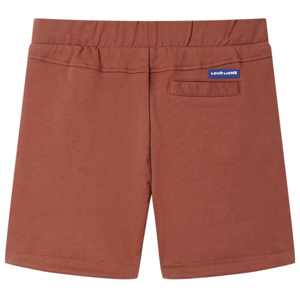 Kindershorts mit Kordelzug Braun 92