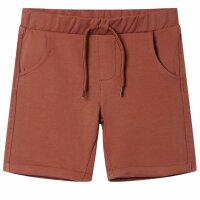 Kindershorts mit Kordelzug Braun 92