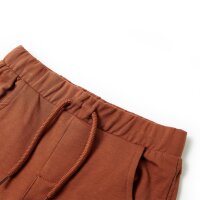 Kindershorts mit Kordelzug Braun 116