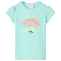 Kinder-T-Shirt Hellblau 104