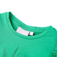 Kinder-T-Shirt Gr&uuml;n 92