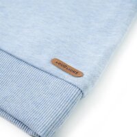 Kinder-Sweatshirt Hellblau Melange 92