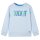 Kinder-Sweatshirt Hellblau Melange 92