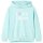 Kinder-Kapuzenpullover Hellblau 128