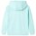 Kinder-Kapuzenpullover Hellblau 104