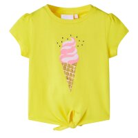 Kinder-T-Shirt Gelb 104