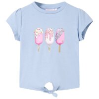 Kinder-T-Shirt Blau 104