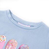 Kinder-T-Shirt Blau 128