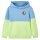 Kinder-Kapuzenpullover Blau und Zartgelb 116