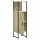 vidaXL Badschrank Sonoma-Eiche 33x33x120,5 cm Holzwerkstoff