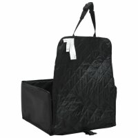 vidaXL Hunde-Autositz Schwarz 45x45x25/55 cm