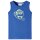 Kinder-Tanktop Blau Melange 140