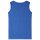 Kinder-Tanktop Blau Melange 140