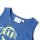 Kinder-Tanktop Blau Melange 140