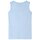 Kinder-Tanktop Hellblau Melange 140