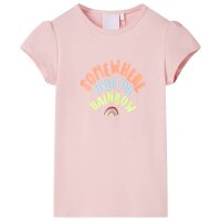 Kinder-T-Shirt Hellrosa 104