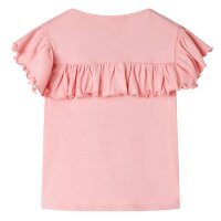 Kinder-T-Shirt Mittelrosa 128