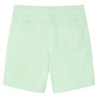 Kindershorts mit Kordelzug Hellgrün 128