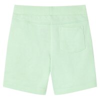 Kindershorts mit Kordelzug Hellgrün 104