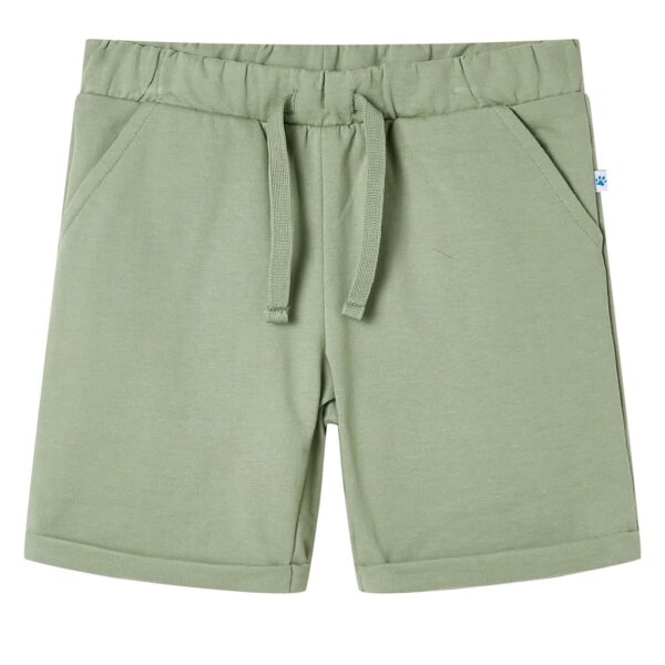 Kindershorts mit Kordelzug Helles Khaki 140